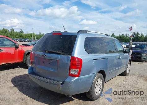 2012 Kia Sedona Lx из США, поврежденный, VIN KNDMG4C79C6446016